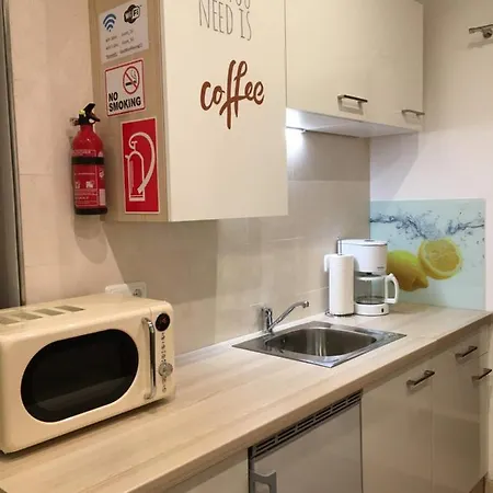 Mit Singlekueche-apartment With Longstayfares Daire