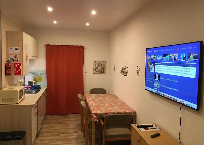 Monteurzimmer - Mit Singlekueche-apartment With Longstayfares *